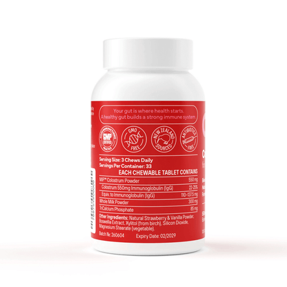 Colostrum Chews — Repair From the Inside Out